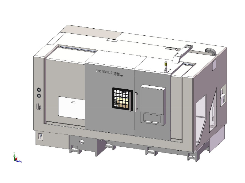 HTB650A Slant bed CNC Lathe