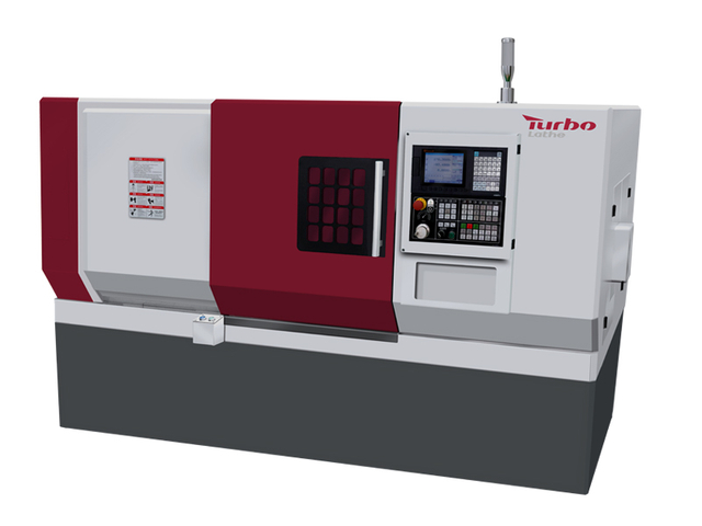 H5050 Industrial CNC lathe with inclined slant bed and Gang type structure GSK system, optional turret