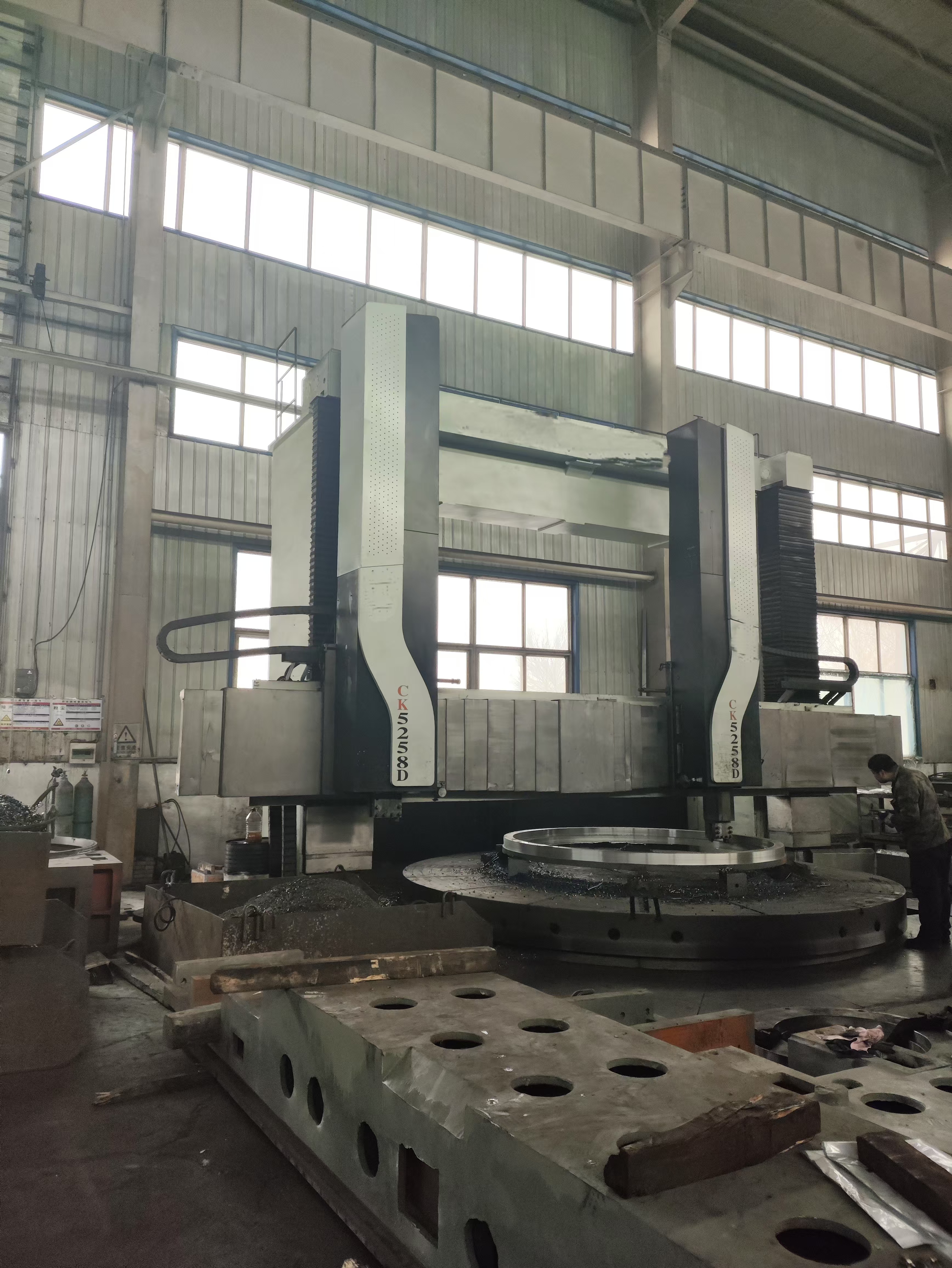 CK5280/CK52100 Vertical CNC Lathe