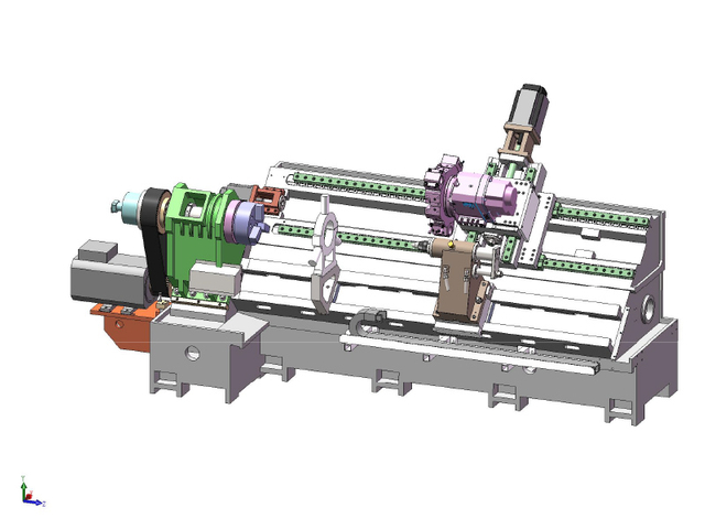 HTB5100 Slant bed CNC Lathe