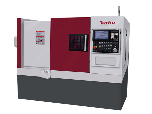 HTC500 Gang type Slant bed lathe Z Axis travel 400mm, A-5 7.5KW spindle