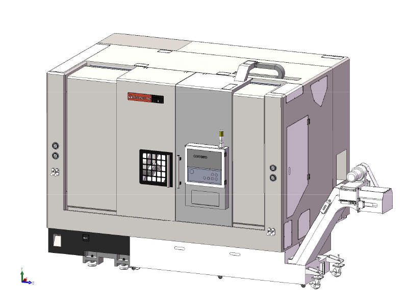 G500 Double Spindle CNC Lathe